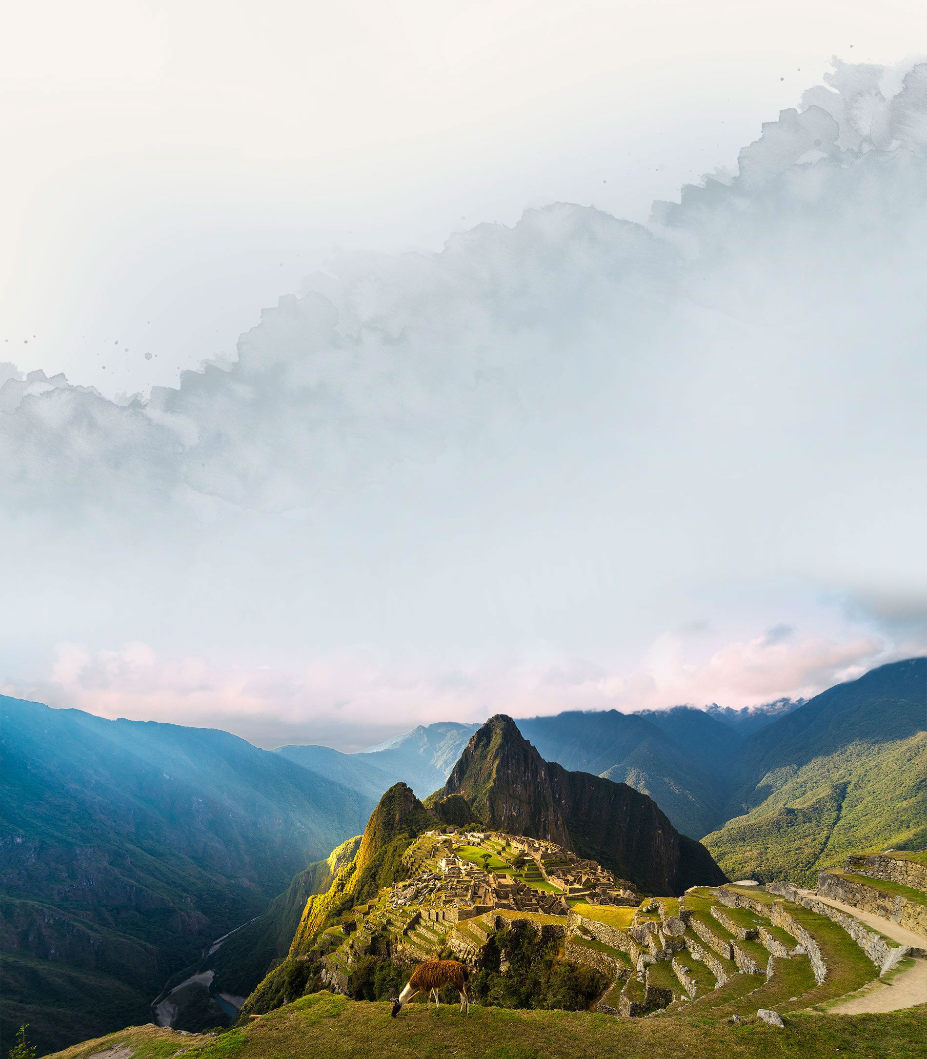 A beautiful sunset with a giraffe in the foreground
